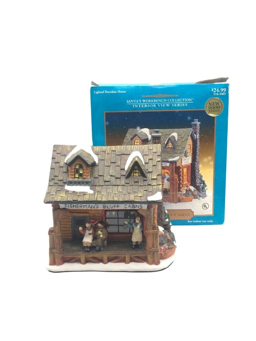 Vintage Santa's Workbench Collection Fisherman's Bluff Cabins